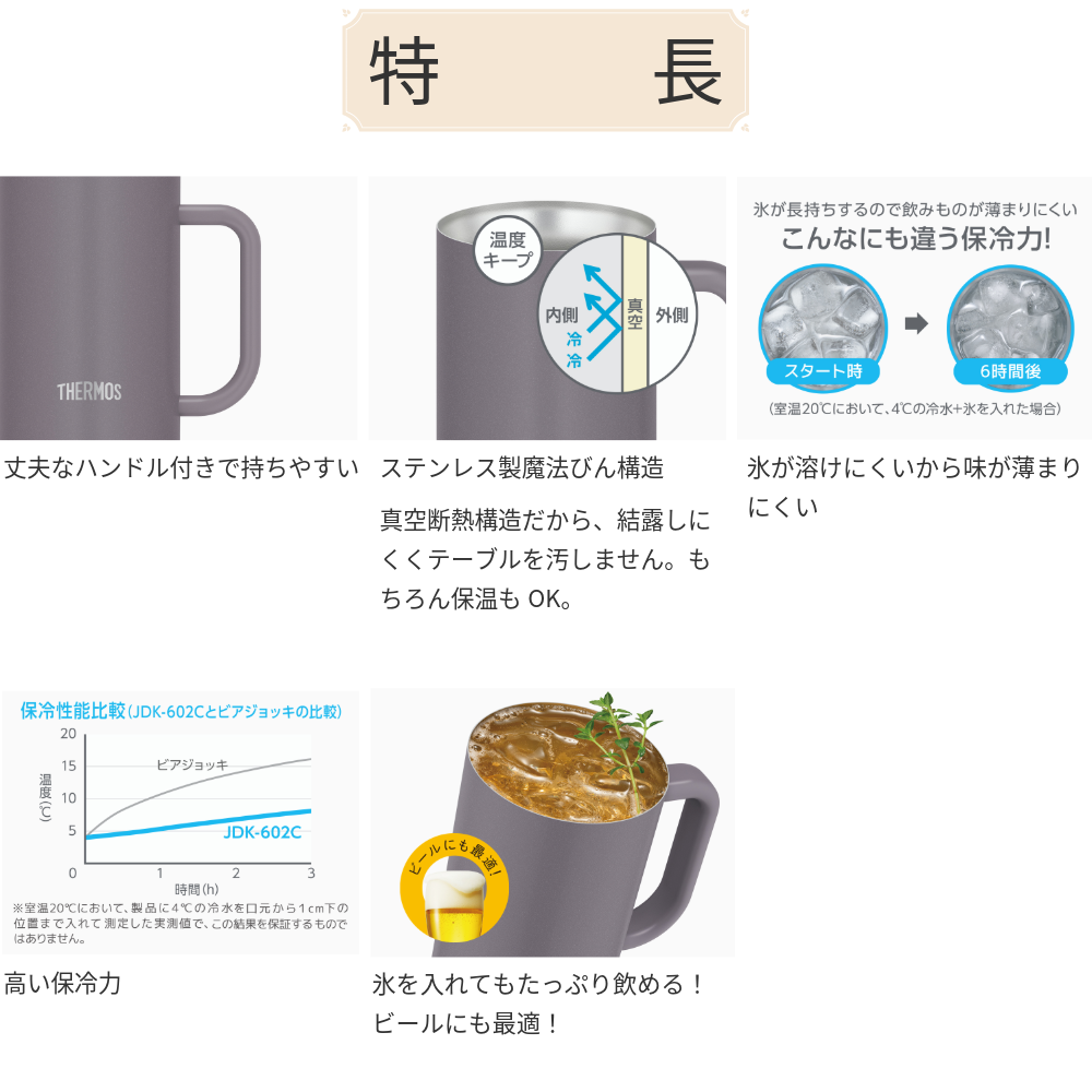 うちの子 オリジナル サーモス ジョッキ