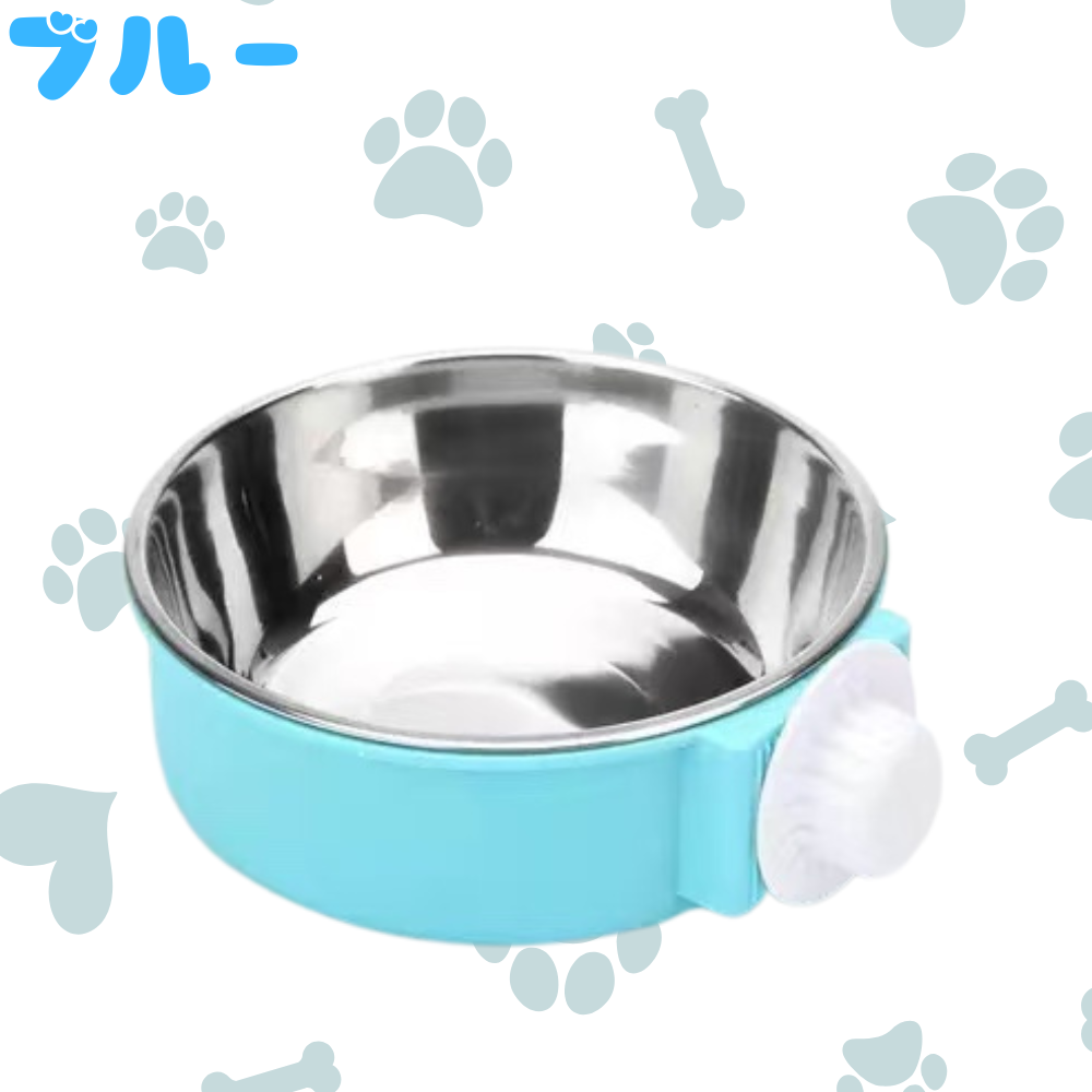 HAMI PET ペット用 フードボウル 餌入れ 給水器 吊り下げ式 ケージ用