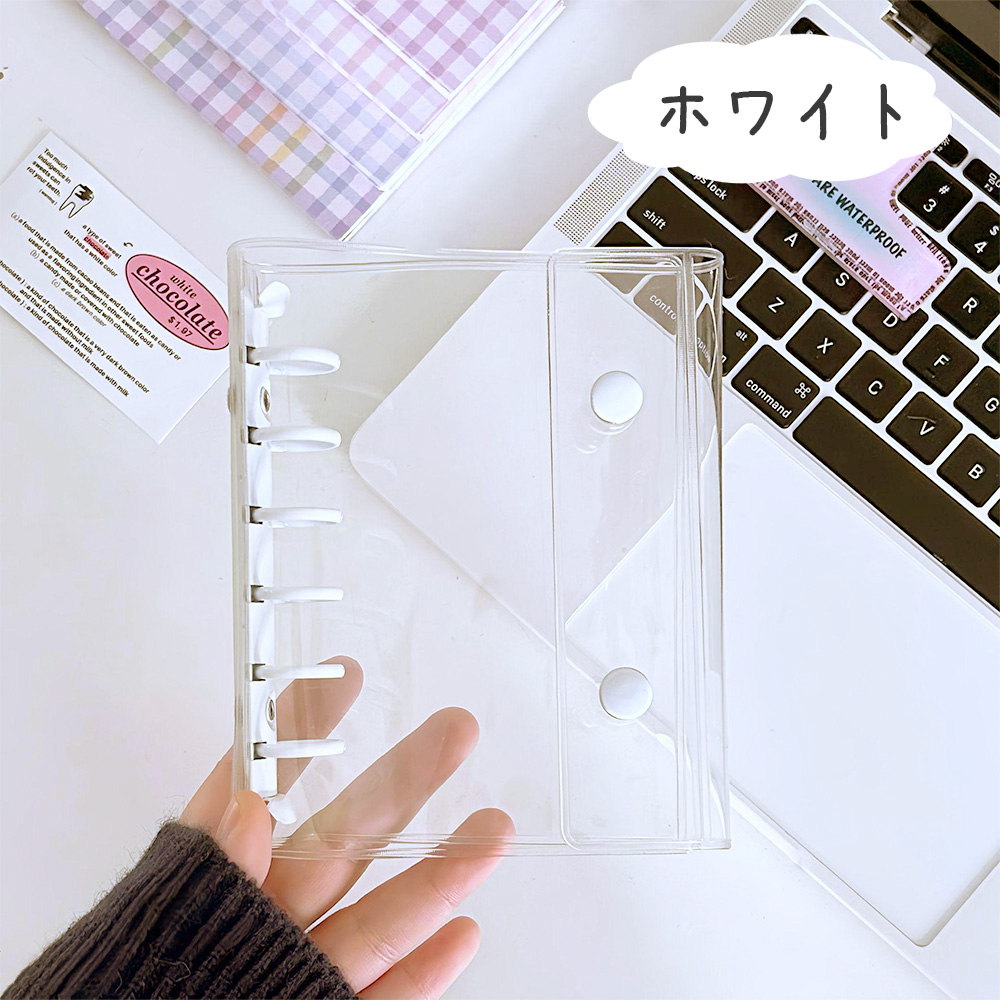 シール帳 台紙 透明 バインダー リフィル はがせる a7 大人の ミニ かわいい クリア 小学生 男の子 安い 女の子 プレゼント 送料無料 |  | 07