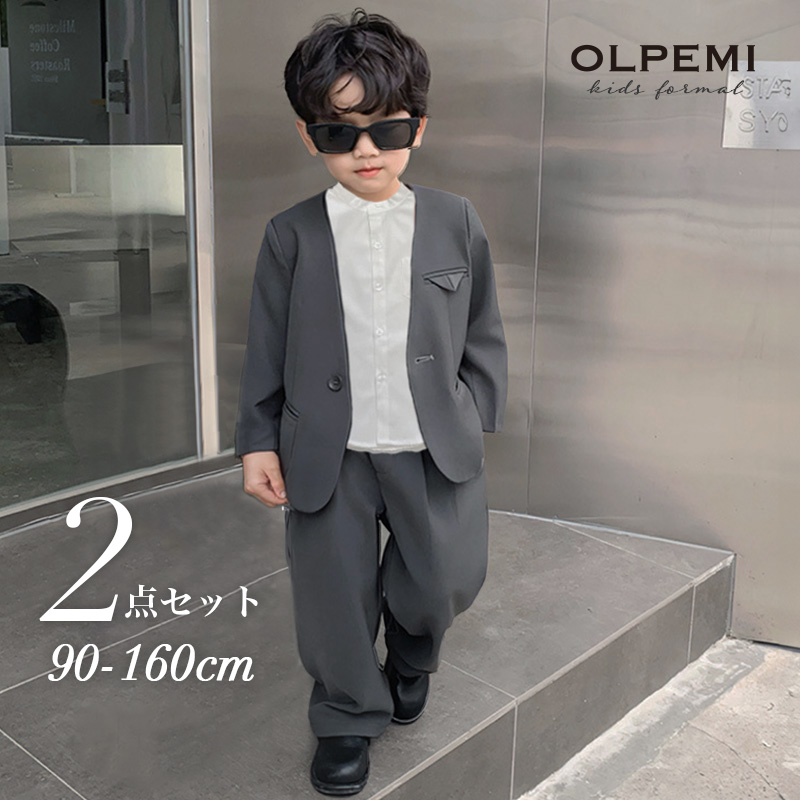 フォーマルスーツ　男の子　110　七五三　お受験 楽天市場】【10%OFFクーポン！スーパーSALE】入学式 スーツ