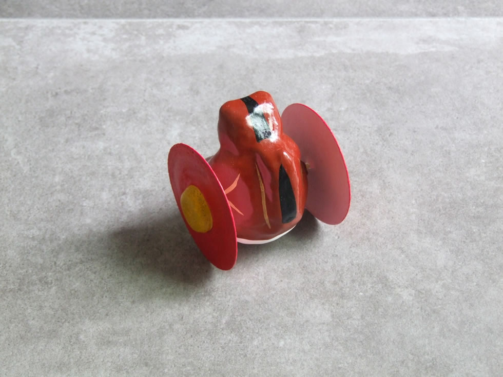 郷土玩具 民藝 静岡県 浜松張子 鈴木伸江 たぬきころがし 縁起物