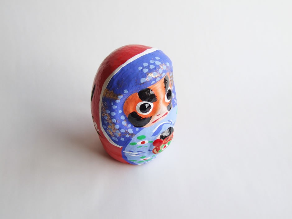 松川だるま　尺　特大　達磨　伝統工芸　工芸品　置物　縁起物　土人形　仙台　宮城県 松川だるま 尺 特大 達磨 伝統工芸 工芸品 置物 縁起物 土人形 仙台