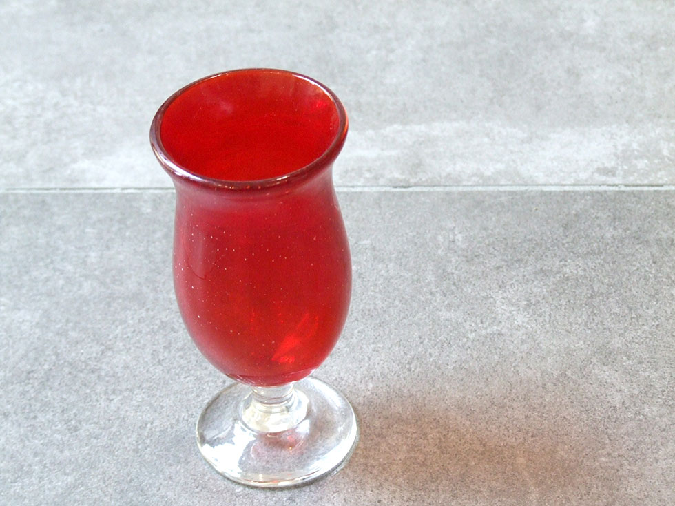 沖縄 奥原硝子製造所 琉球ガラス 民藝品 コーヒーグラス ワイングラス