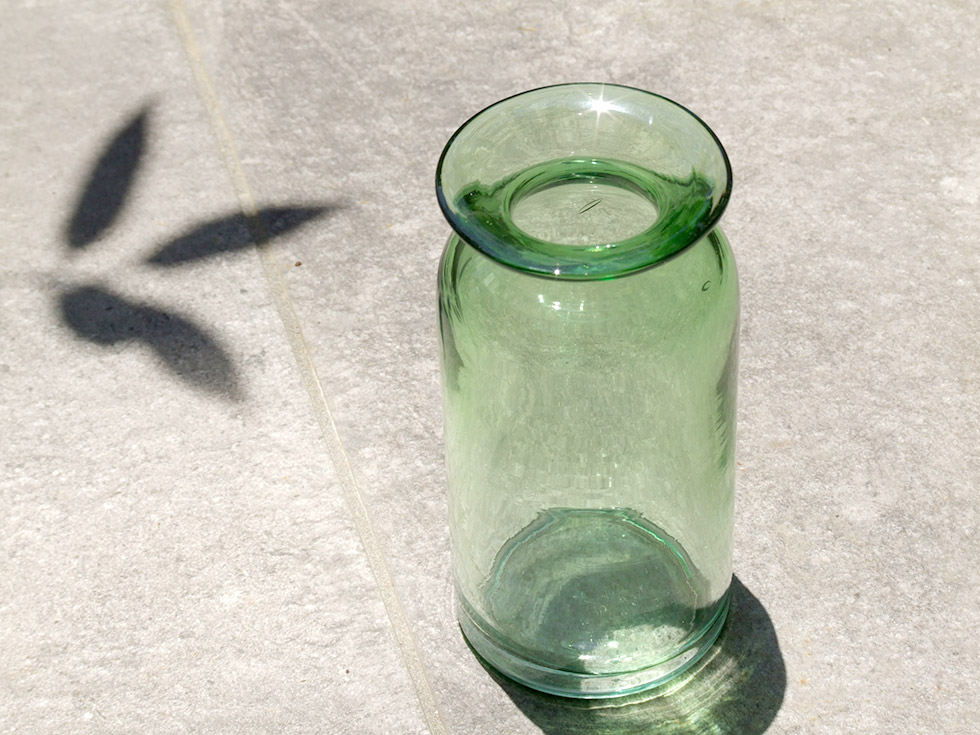 【２点】　琉球ガラス　花瓶　花器　フラワーベース　ガラス工芸品　ガラス　沖縄　壺 花器 花瓶 沖縄 琉球ガラス フラワーベース 稲嶺盛一郎 茶泡花器