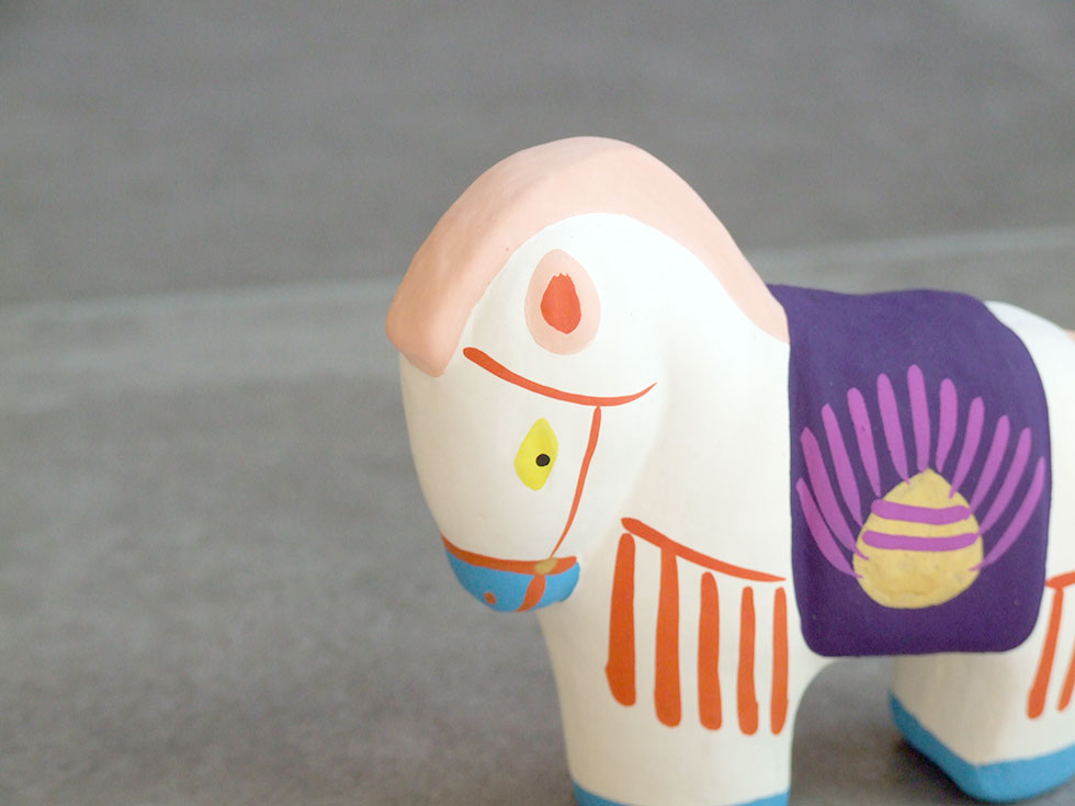 郷土玩具 民藝 福島県 工房千想 御神馬 干支 午 縁起物 置物 開運