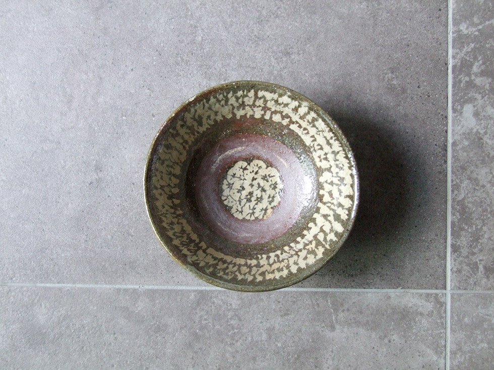 照屋窯　象嵌皿　2枚セット teruya1547-1.jpg