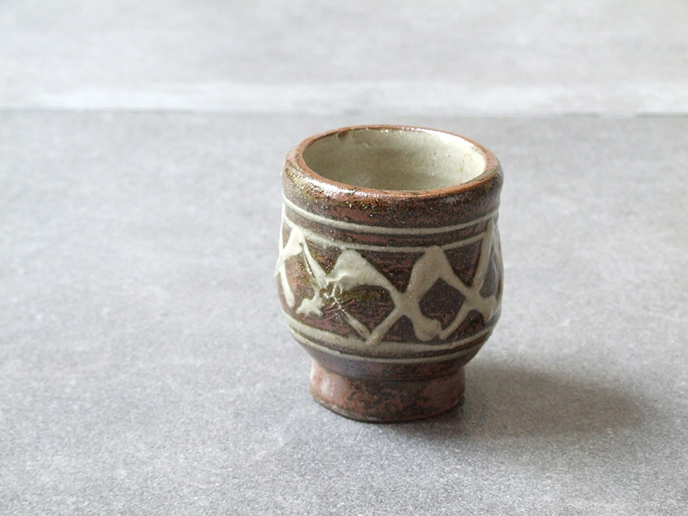 やちむん 民藝 読谷山焼 北窯 宮城正享 湯呑み 中 コップ イッチン 茶