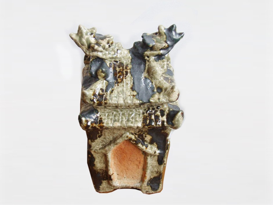 やちむん 民藝 照屋窯 照屋佳信 厨子甕(ずしがめ) ジーシガーミ