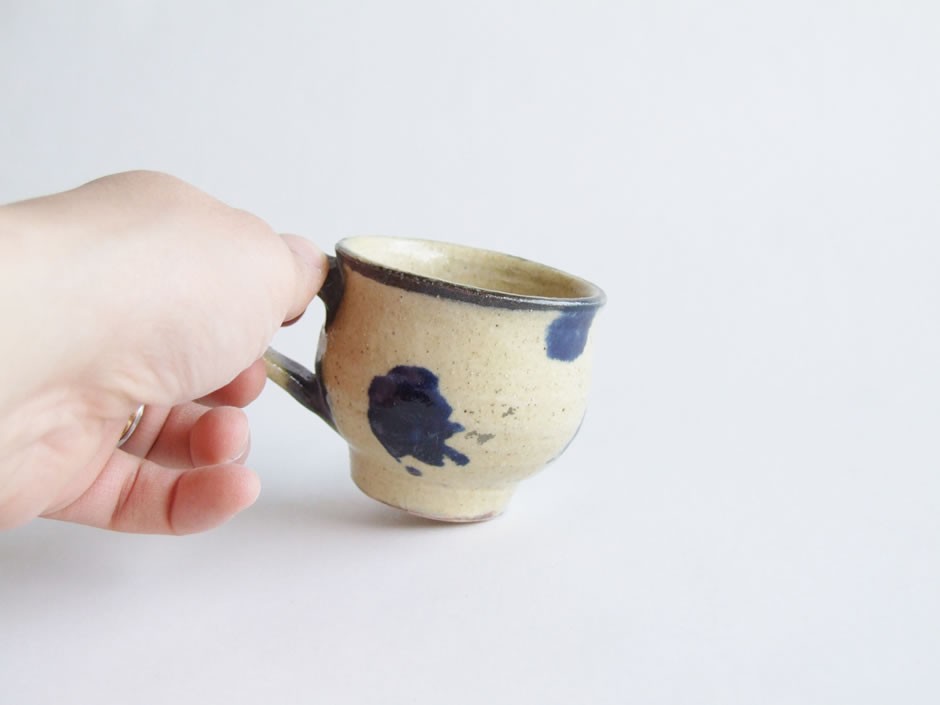 やちむん 民藝 照屋窯 照屋佳信 コーヒーカップ＆ソーサー1