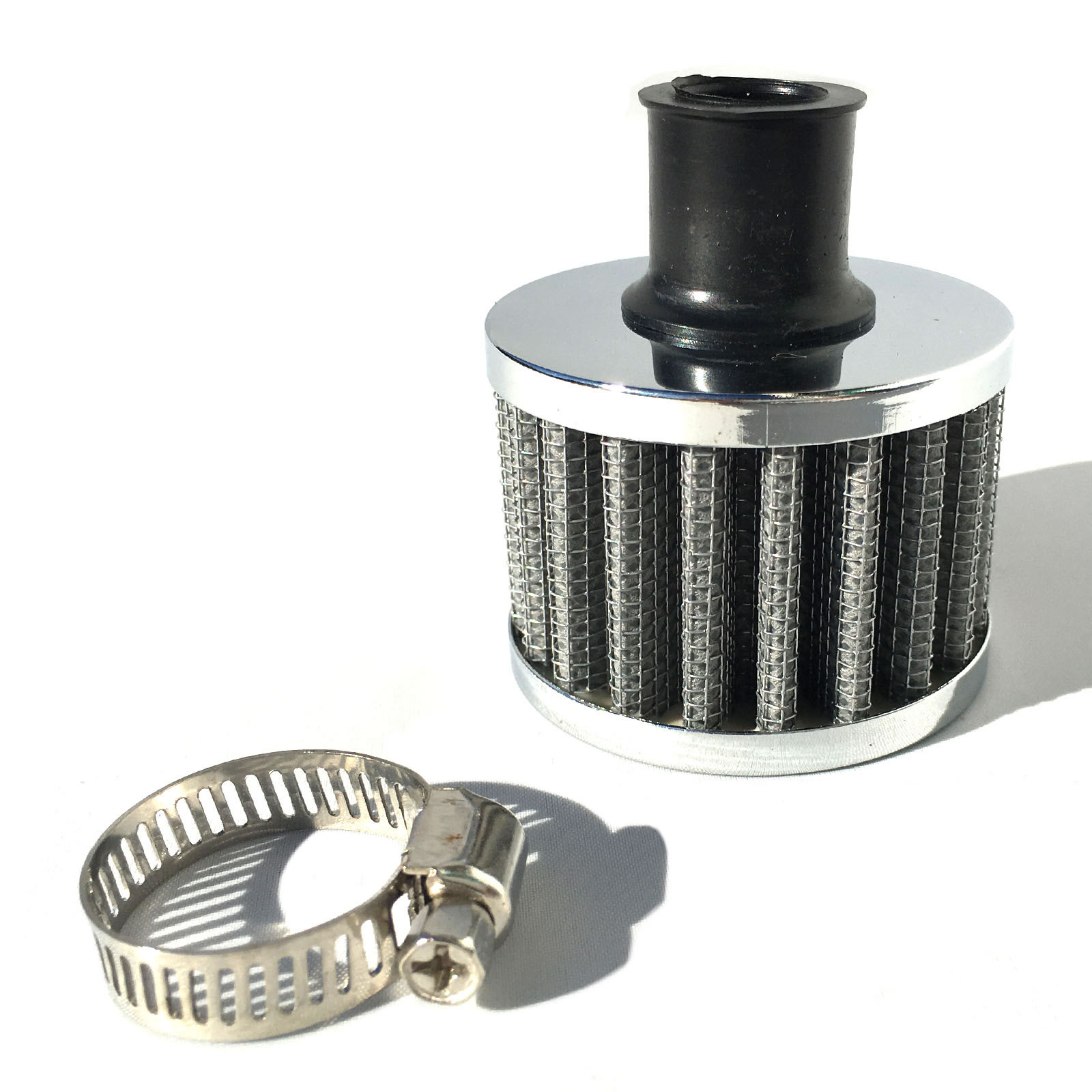 エアクリーナー 汎用 バイク ミニ フィルター (選べる2サイズ) 12mm