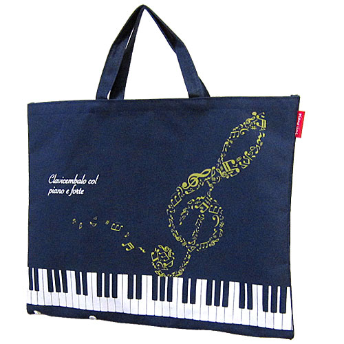 mezzo piano ピアノ鍵盤トートバッグ 楽天市場】メゾピアノ(mezzo piano)ピアノレッスンバッグ