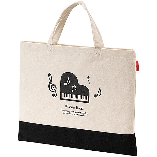 一点限り♡新作鞄が作れるNotes & Totes スタンピンアップ Piano line ツートンキャンバストートバッグ（グランドピアノ