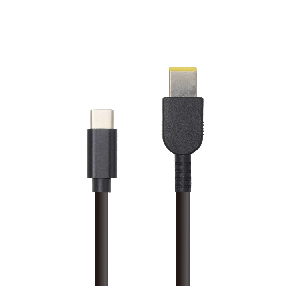 USB Type-C ノートPC電源ケーブル 65W 角型タイプ（Lenovo/NEC向け