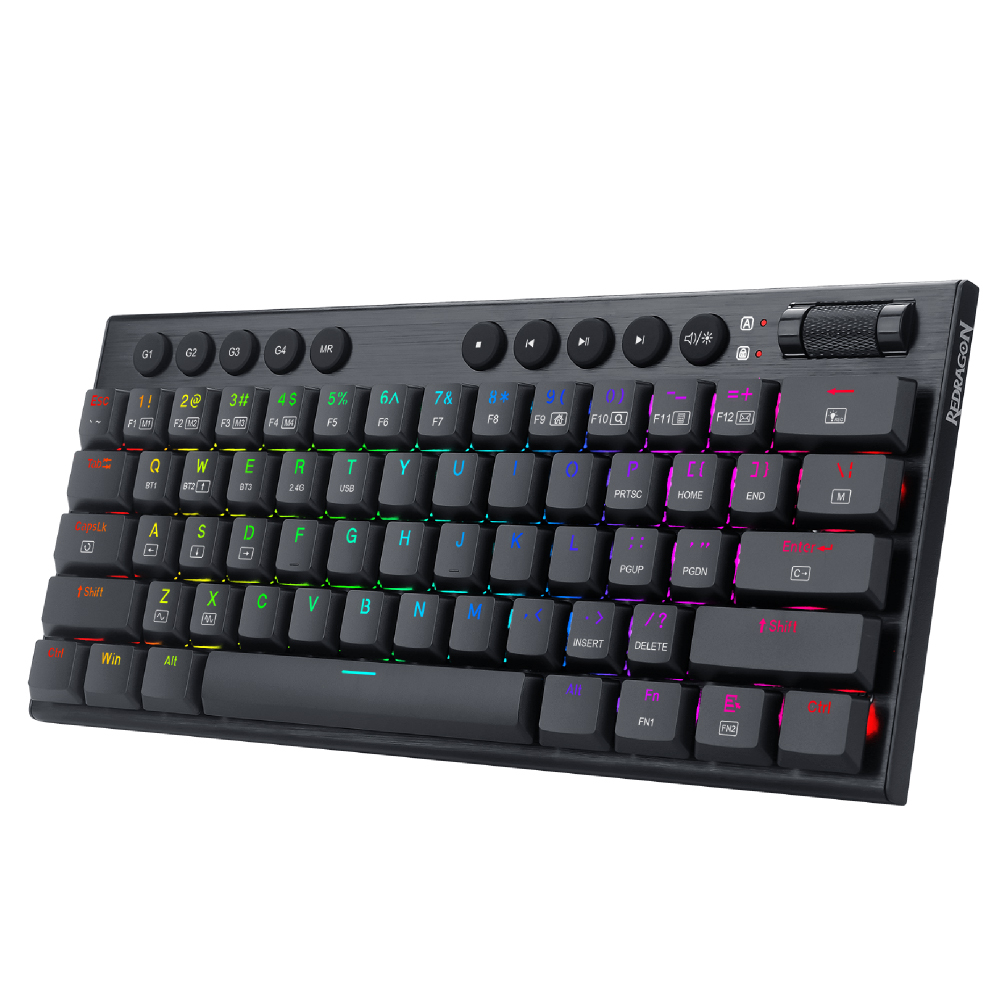 REDRAGON K632-RGB 英語配列 61キー メカニカルキーボード 海外版