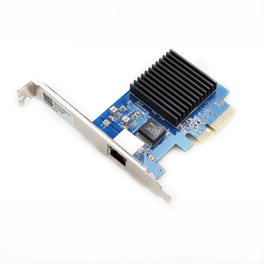 Realtek RTL8127 10Gbps ロープロファイルブラケット付き 10GbE 有線LANカード RTL8127搭載 PCIe Gen3x2 RJ45対応1ポート