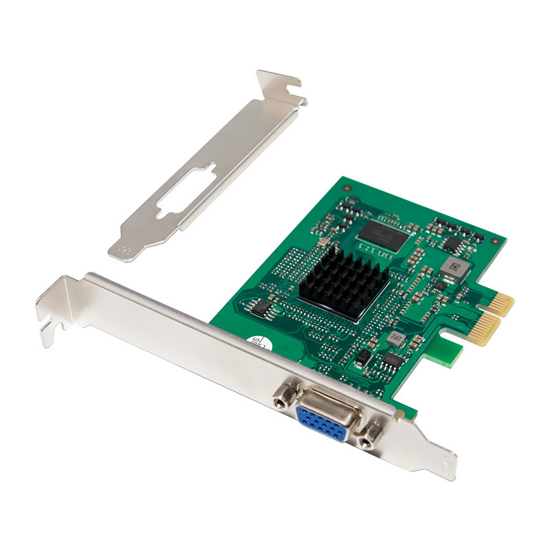 PCIe x1 VGA グラフィックボード ST425 ASPEED AST2400搭載 UEFI対応