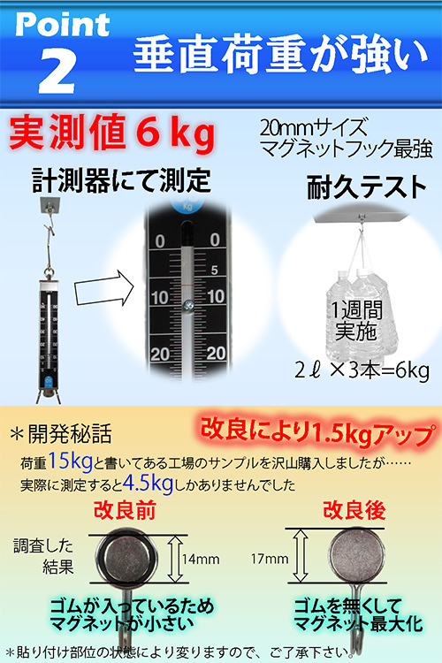 マグネットフック