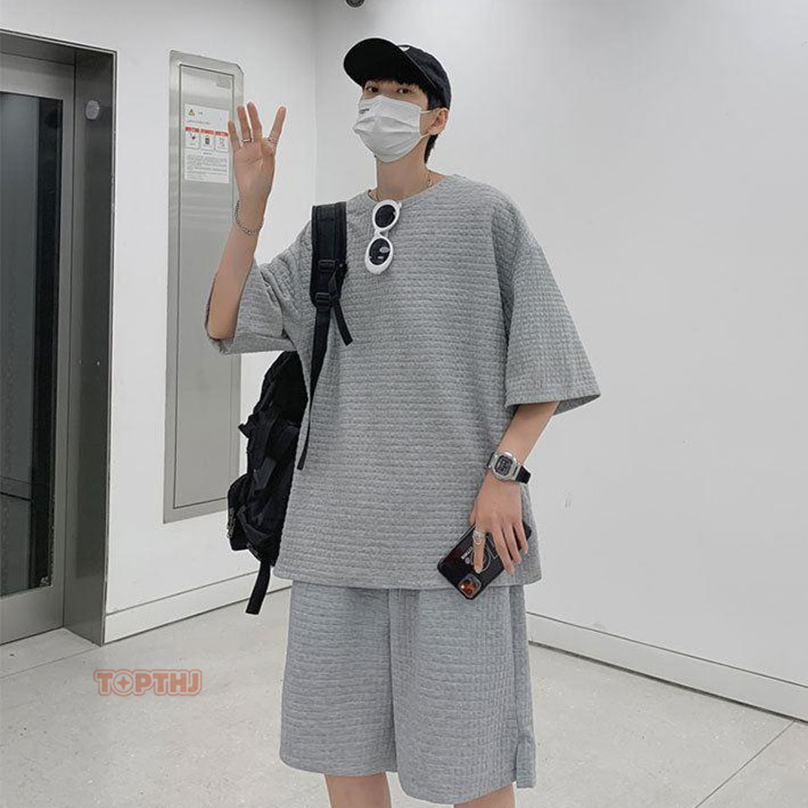 ジャージ 上下セット メンズ 半袖 短パン セットアップ 夏用 薄手 無地