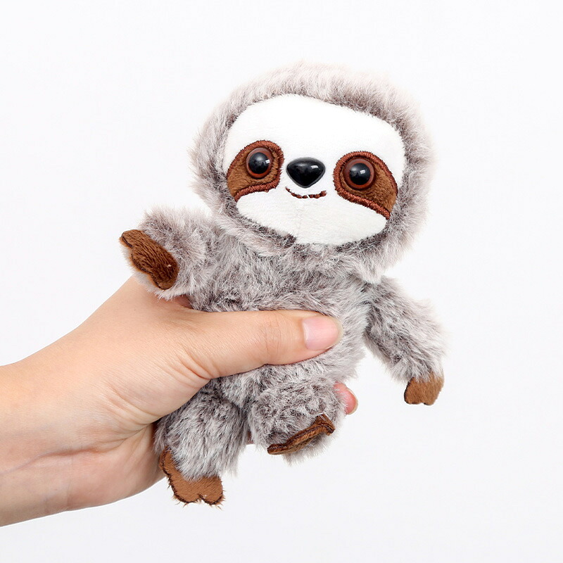 ナマケモノ ぬいぐるみ キーホルダー アニマル マスコット バッグ