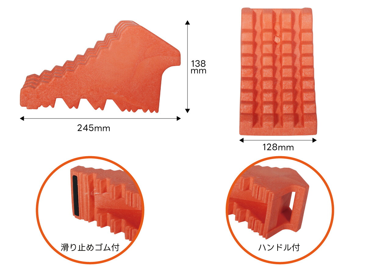 FESCO（フェスコ）樹脂製タイヤストッパー