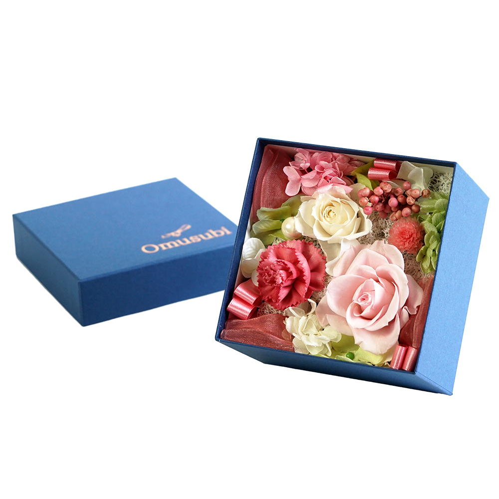 母の日 プリザーブドフラワー ボックスフラワー 花 送別 退職祝 結婚祝い 結婚記念日 ギフト カーネーション 誕生日 プレゼント Oa Omusubiflowers 通販 Yahoo ショッピング