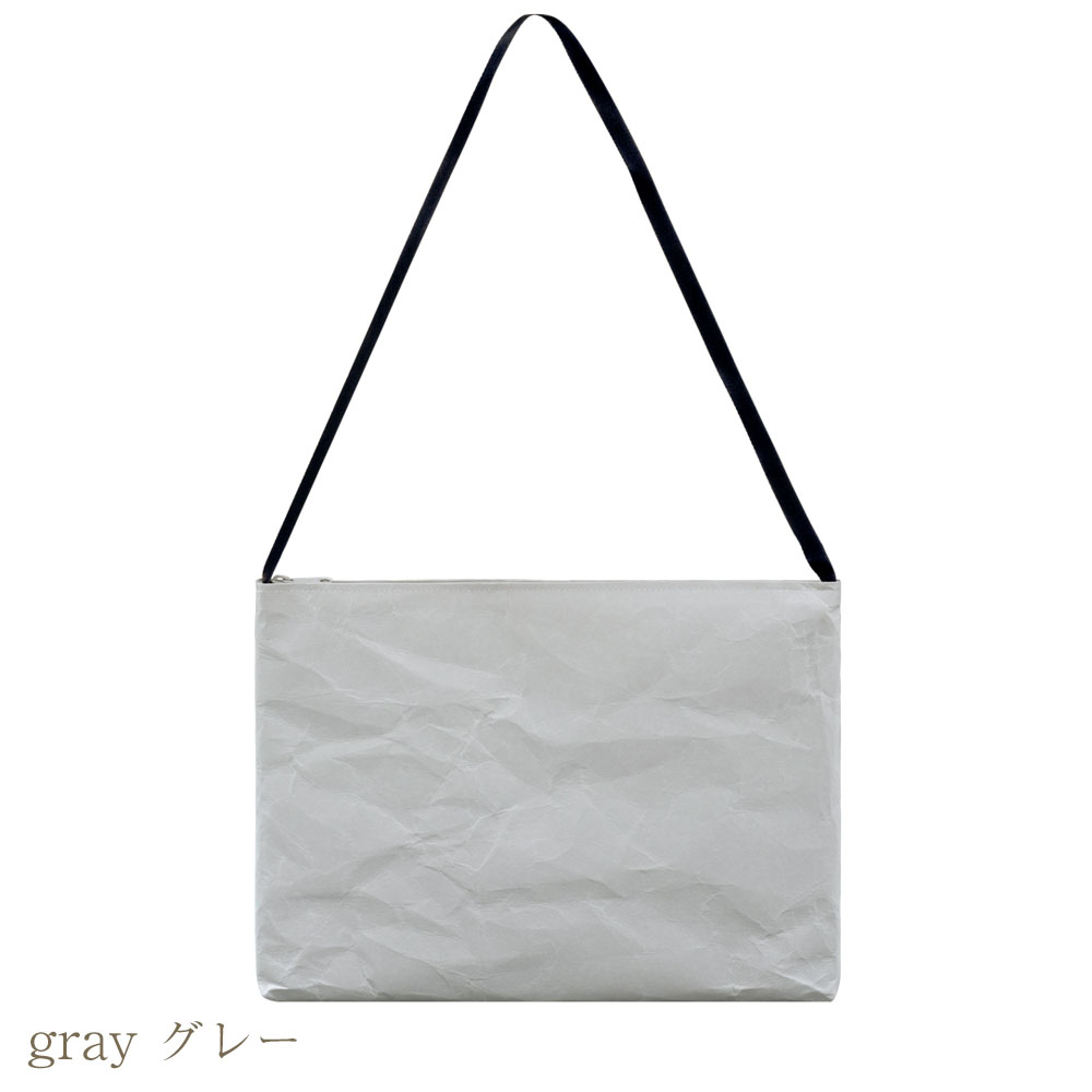 斜めがけバッグS グレー | SIWA | 紙和 公式ONLINE STORE