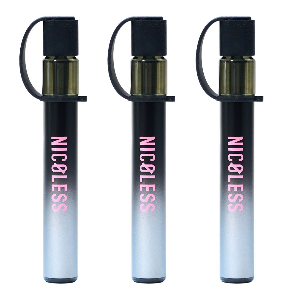 NICOLESS VAPE 2 ニコレス ベイプ 1本 2本 3本 使いきり 電子タバコ タール無し ニコチンなし 加熱式タバコ 火を使わない リキッド 電子たばこ 禁煙グッズ | NICOLESS | 18
