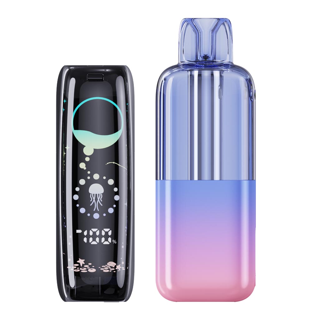 電子タバコ VAPE AQUA JELLY アクアジェリー 本体 バッテリー POD セット 使い捨て 持ち運び シーシャ ニコチン0 タール0 禁煙グッズ |  | 03