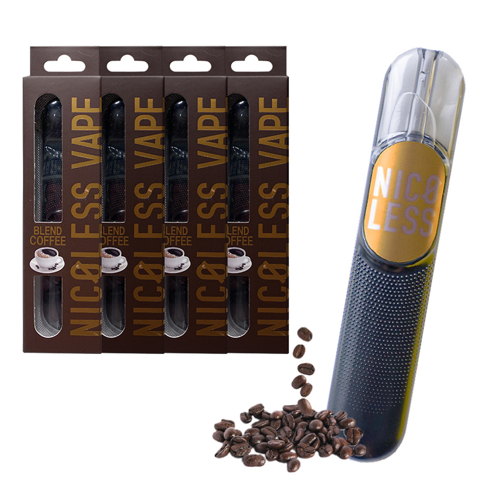 NICOLESS VAPE ニコレス ベイプ 5本セット 使いきり 電子タバコ 禁煙タバコ 禁煙グッズ タール無し ニコチンなし 加熱式タバコ 火を使わない リキッド | NICOLESS | 06