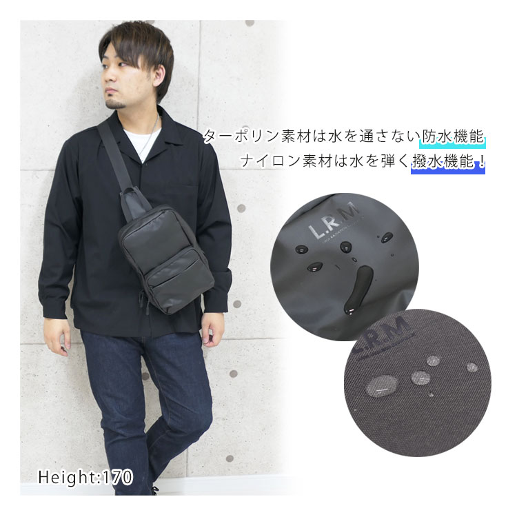   Jeans ブラックボディバッグ BODY BAG / CRISTAL BLACK - XSサイズ | GEMER（ジェマー