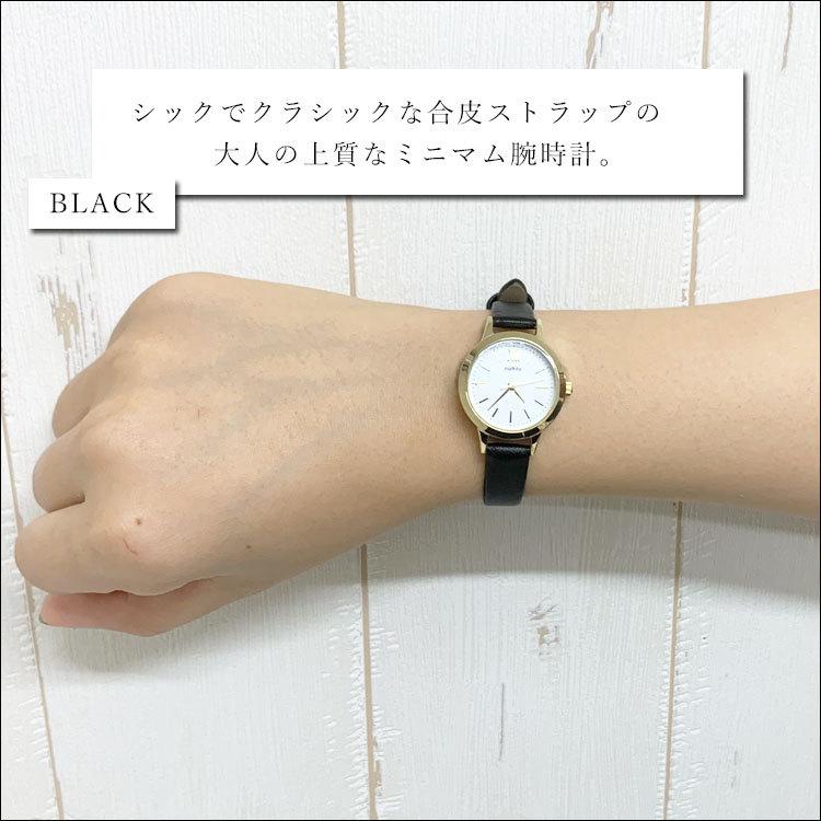 腕時計 レディース 革ベルト 小さめ 安い おしゃれ 可愛い ブランド 時計 ウォッチ シンプル 華奢 日本製 クオーツ 見やすい ピンクゴールド  女性 プレゼント :watch-051:One Style Of Self 通販 
