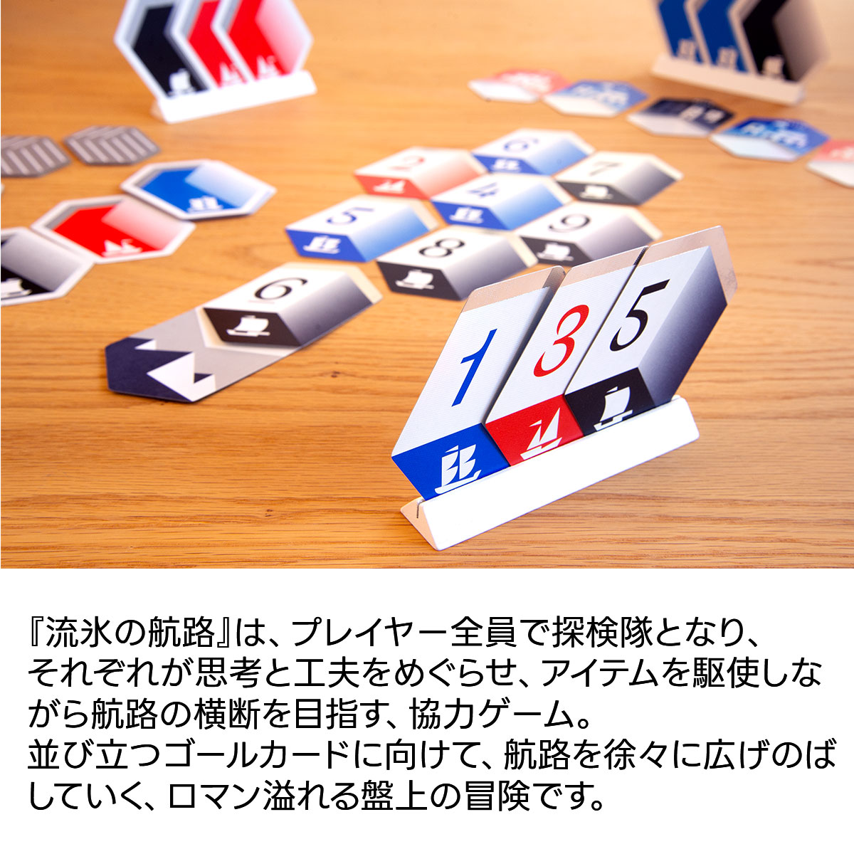 流氷の航路 新品 ボードゲーム 子ども 小学生 大人 アナログゲーム テーブルゲーム ボドゲ おもちゃ 知育 誕生日プレゼント 子供 ギフト 男の子 女の子 家族 8歳以上 防災 おうち遊び オインクゲームム