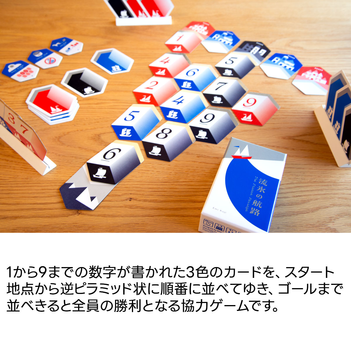 流氷の航路 新品 ボードゲーム 子ども 小学生 大人 アナログゲーム テーブルゲーム ボドゲ おもちゃ 知育 誕生日プレゼント 子供 ギフト 男の子 女の子 家族 8歳以上 防災 おうち遊び オインクゲームム