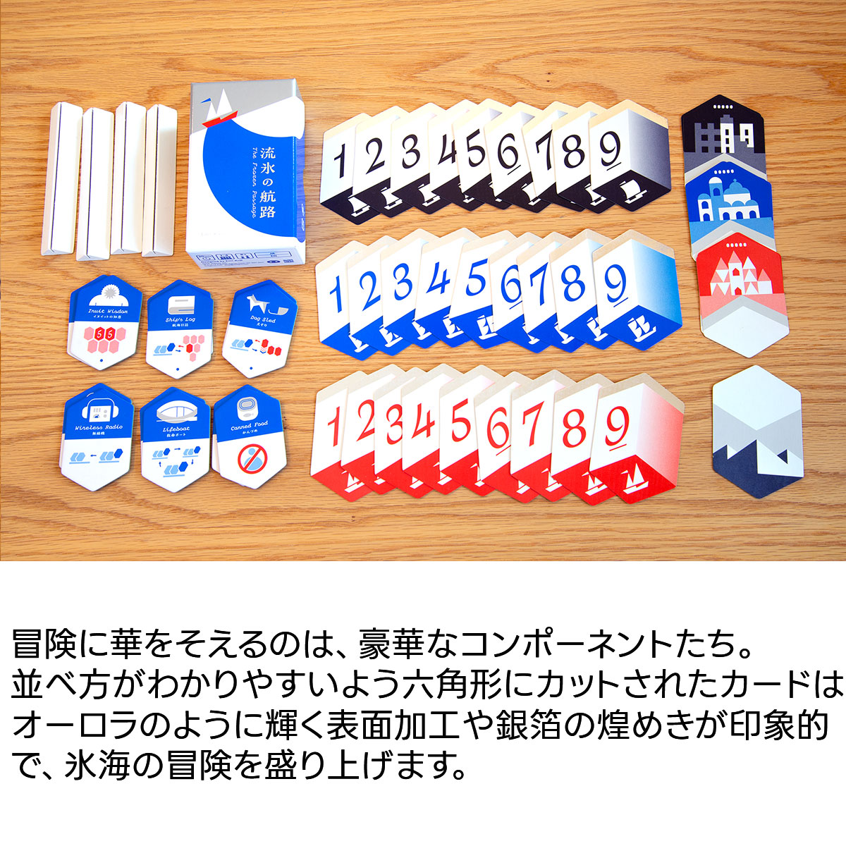 流氷の航路 新品 ボードゲーム 子ども 小学生 大人 アナログゲーム テーブルゲーム ボドゲ おもちゃ 知育 誕生日プレゼント 子供 ギフト 男の子 女の子 家族 8歳以上 防災 おうち遊び オインクゲームム