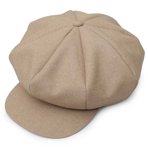 ハンチング ハンチング帽 キャスケット メンズ 帽子 キャップ 日本製 国産 無地 シンプル 大きいサイズ 大きめ アジャスター サイズ調整｜one-thread｜03