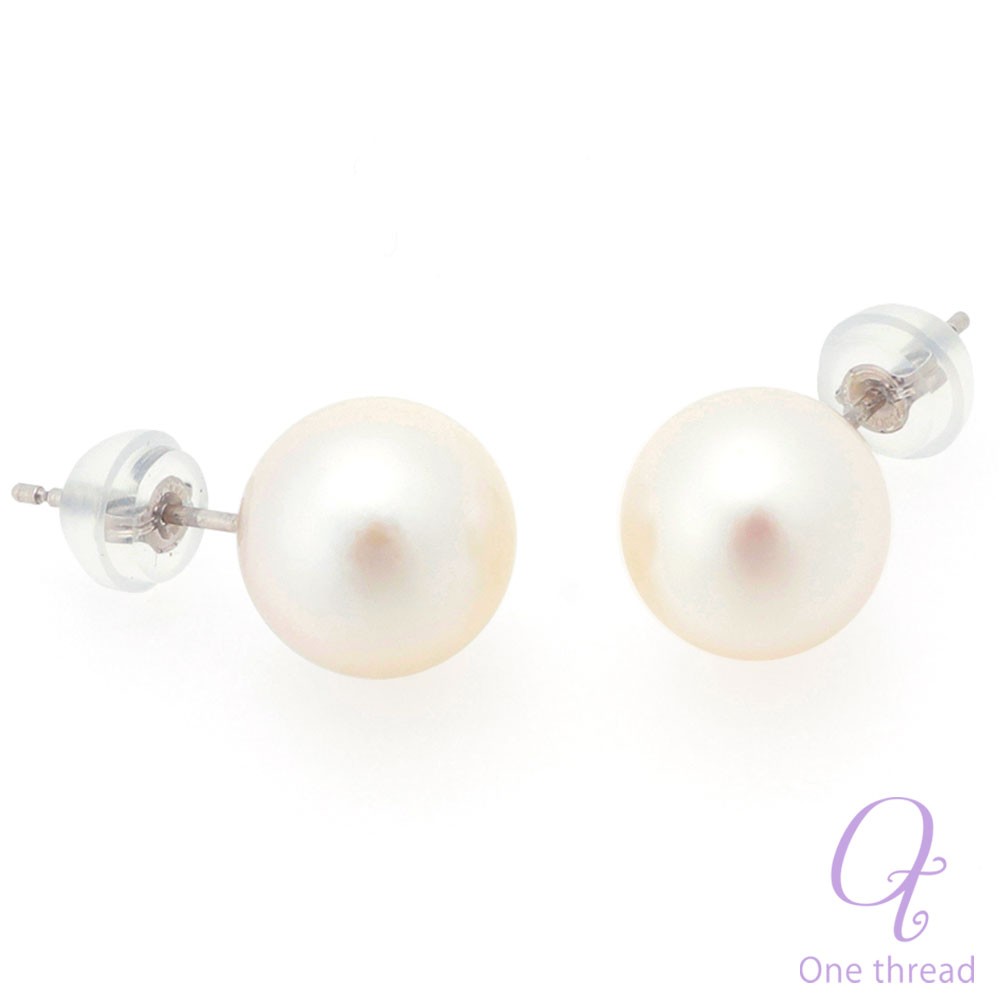 パール ピアス 真珠 プラチナ 日本製 Pt Pt900 あこや 8.0-8.5mm