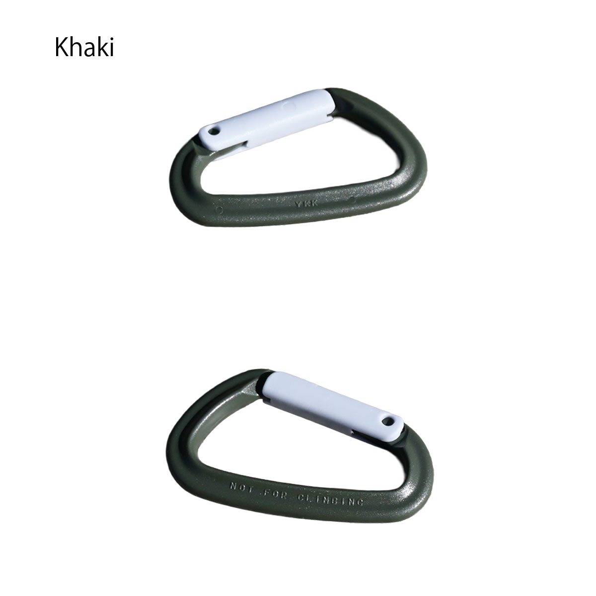 カラビナ 日本製 YKK製 樹脂カラビナ D型 55ミリ 厚さ7ミリ YKK ＹＫＫ 樹脂 錆びない 耐荷重10kg papakoso パパコソ |  | 01