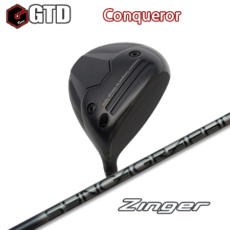Conqueror コンクワーラー １番ウッド + Zinger【カスタム購入注文】 ドライバー-クラブ（メンズ）