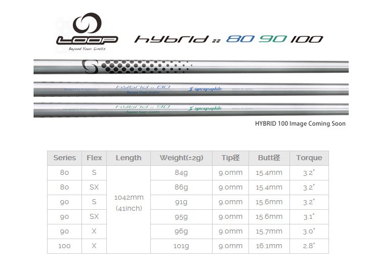 プロトコンセプト C01.5TH Hybrid Iron+Loop Hybrid 80/90/100_4