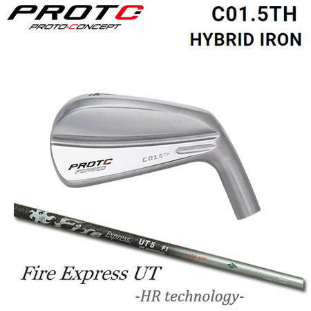 Yahoo! Yahoo!ショッピング(ヤフー ショッピング)プロトコンセプト C01.5TH Hybrid Iron+Fire Express UT HR