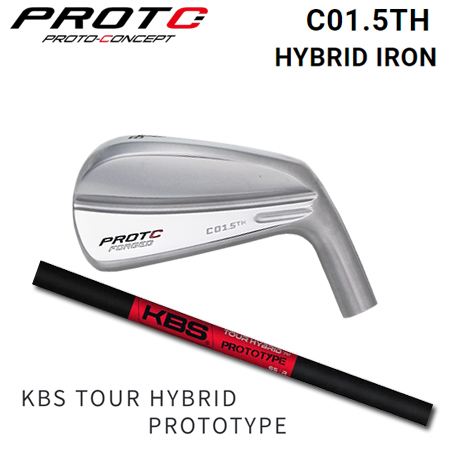 Yahoo! Yahoo!ショッピング(ヤフー ショッピング)プロトコンセプト C01.5TH Hybrid Iron+KBS Tour Hybrid Prototype