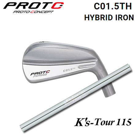 Yahoo! Yahoo!ショッピング(ヤフー ショッピング)プロトコンセプト C01.5TH Hybrid Iron+K's Tour 115