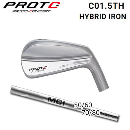 Yahoo! Yahoo!ショッピング(ヤフー ショッピング)プロトコンセプト C01.5TH Hybrid Iron+MCI 50/60/70/80