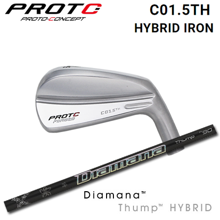 Yahoo! Yahoo!ショッピング(ヤフー ショッピング)プロトコンセプト C01.5TH Hybrid Iron+DiamanaThump Hybrid