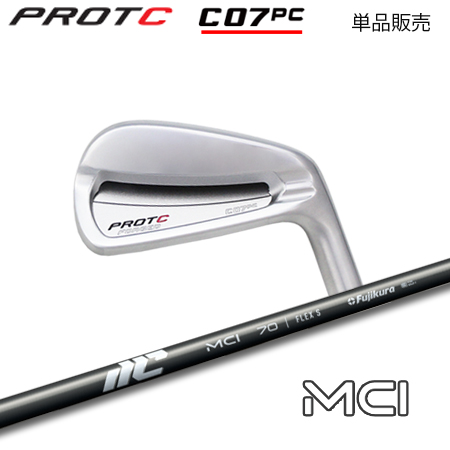 プロトコンセプト C07パソコン アイアン +  MCI ゴルフ-アイアン（単品）-クラブ（メンズ）