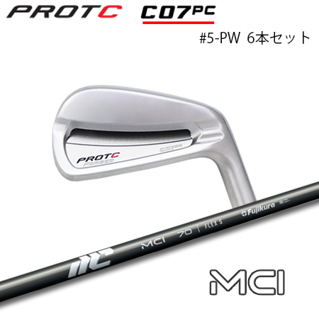 プロトコンセプト　C05TP／C07PCコンボ　5〜PW　6本セット　ほぼ新品 プロトコンセプト C07PC #5-PW(6本セット) + MCI : one2one - 通販