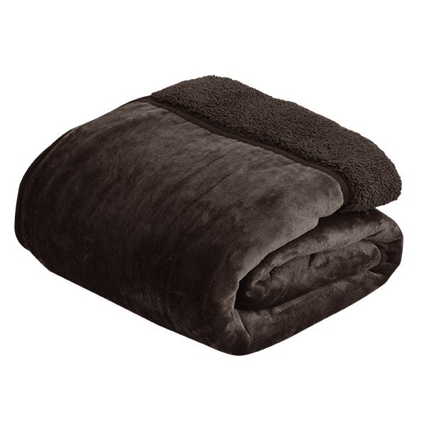 1年保証 毛布 2枚合わせ毛布 セミダブル プラス2℃ ぬくぬくボリュームタイプ 発熱繊維 ヒートウォーム マイクロファイバー毛布 厚手 静電気防止 送料無料｜onedollar8｜05