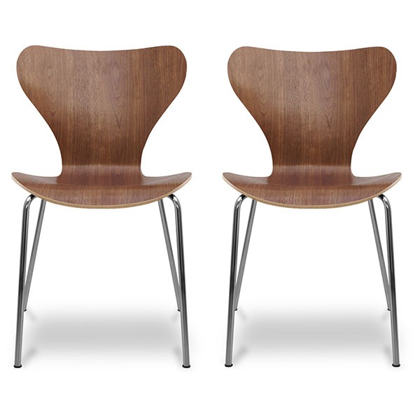 ARNE JACOBSEN（アルネ ヤコブセン） 1年保証 ダイニングチェア 2脚