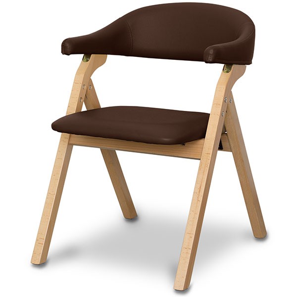 1年保証 ダイニングチェア 介護椅子 椅子 いす 折りたたみ 3色 肘掛 ビニールレザー PVC ダイニングチェアー カフェ チェア リビングチェア  業務用 送料無料