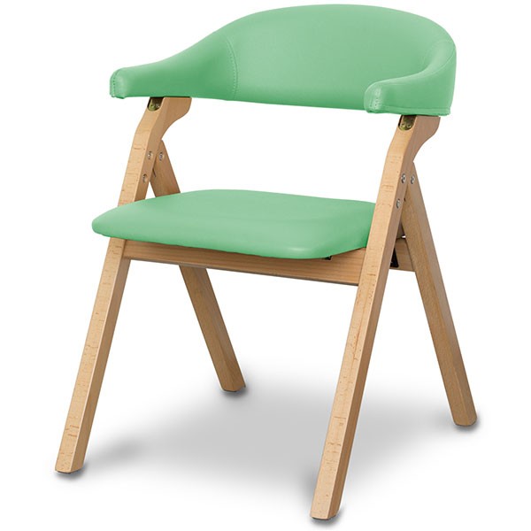 1年保証 ダイニングチェア 介護椅子 椅子 いす 折りたたみ 3色 肘掛 ビニールレザー PVC ダイニングチェアー カフェ チェア リビングチェア  業務用 送料無料